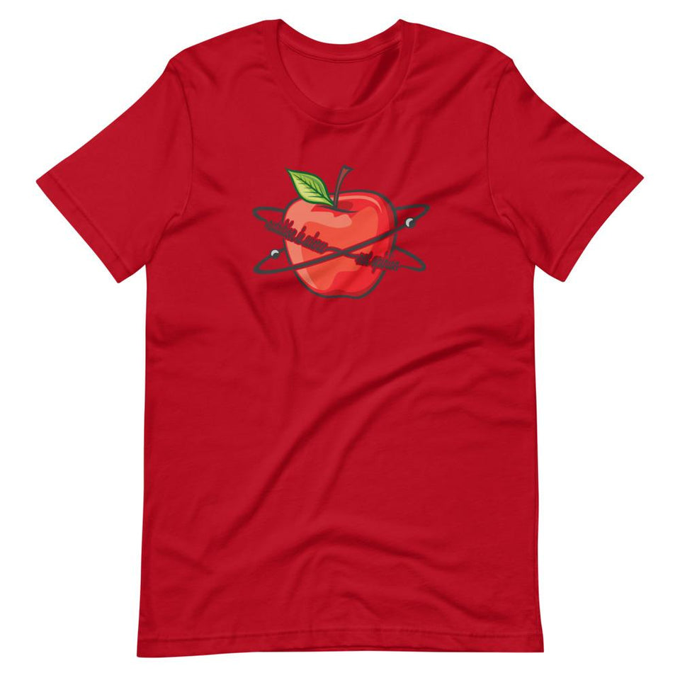 Nutrition is Science | Unisex Cotton Crew | Various Colors | Dietitian T Shirt | neRD Clothing Company | Red
