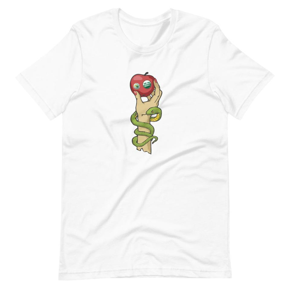 Organic Eve (Light) | Unisex Cotton Crew | Various Colors | Dietitian T Shirt | neRD Clothing Company | White