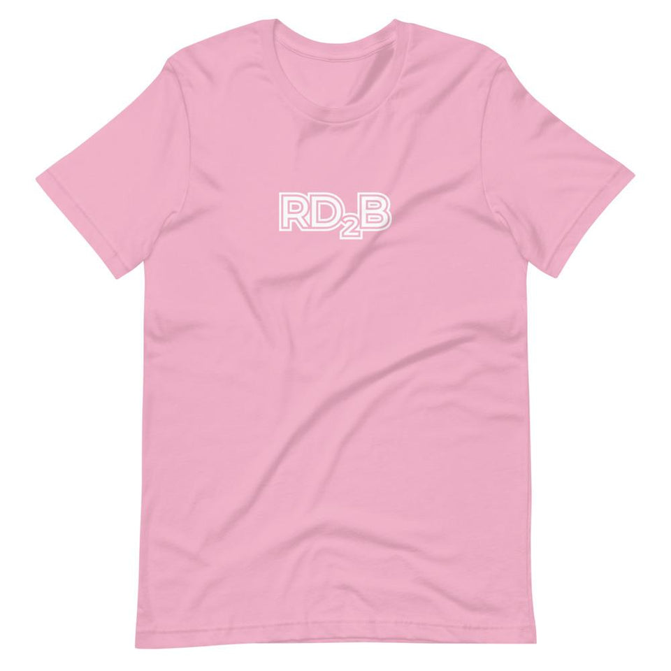 RD2B Contour | Unisex Cotton Crew | Various Solid Colors | Dietitian T Shirt | neRD Clothing Company | Lilac