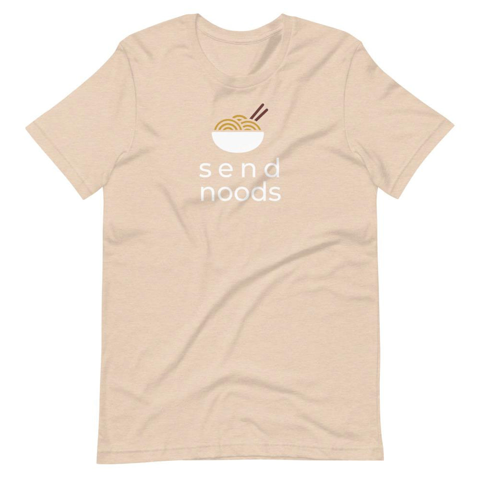 Send Noods Colorways | Unisex Cotton Crew | Various Colors | Dietitian T Shirt | neRD Clothing Company | Heather Dust