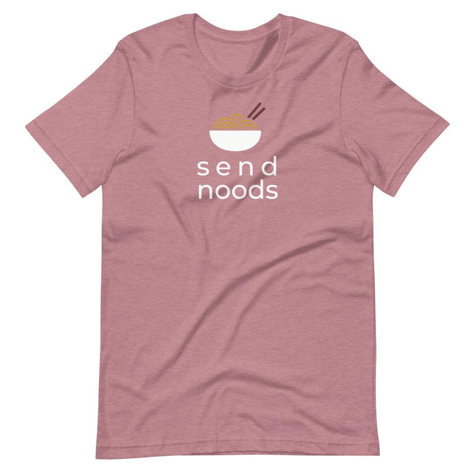 Send Noods Colorways | Unisex Cotton Crew | Various Colors | Dietitian T Shirt | neRD Clothing Company | Heather Orchid