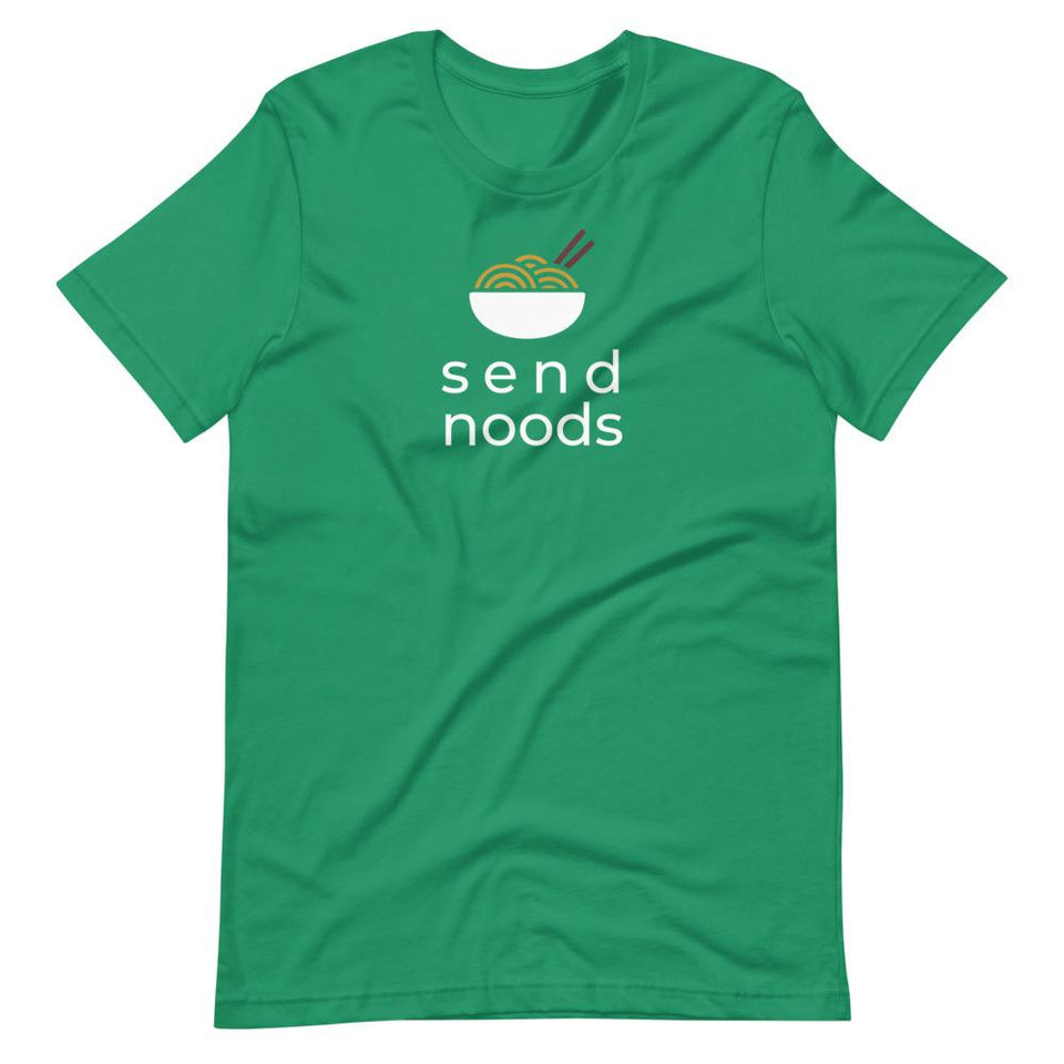 Send Noods Colorways | Unisex Cotton Crew | Various Colors | Dietitian T Shirt | neRD Clothing Company | Kelly