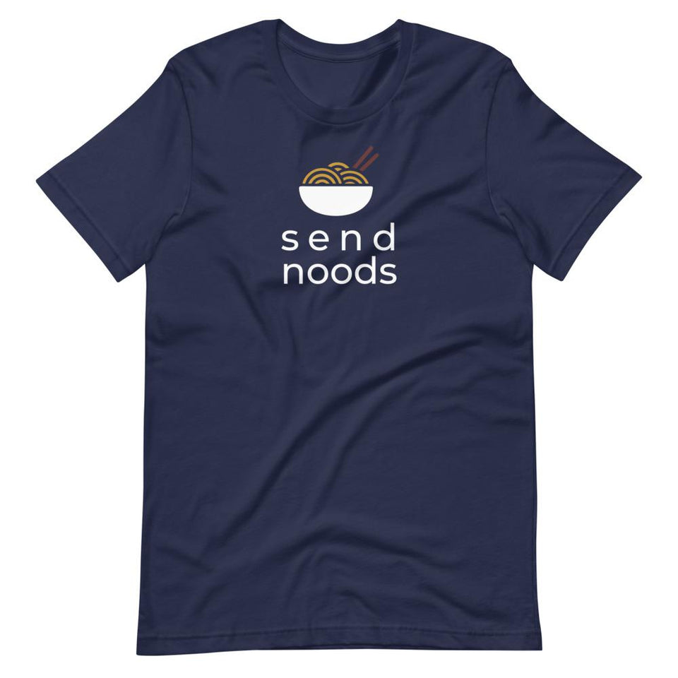 Send Noods Colorways | Unisex Cotton Crew | Various Colors | Dietitian T Shirt | neRD Clothing Company | Navy