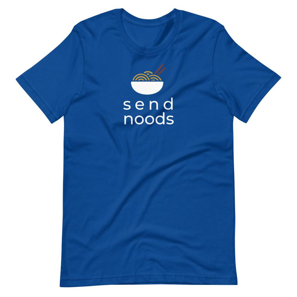 Send Noods Colorways | Unisex Cotton Crew | Various Colors | Dietitian T Shirt | neRD Clothing Company | True Royal