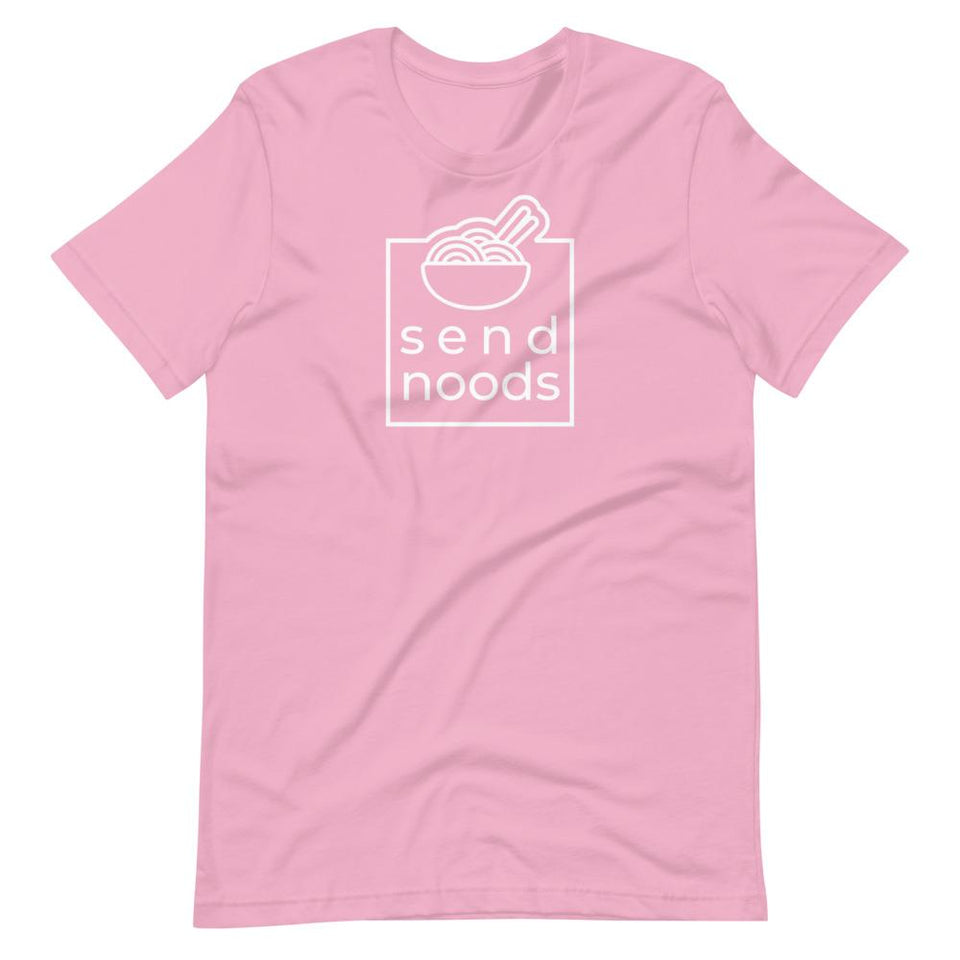 Send Noods | Unisex Cotton Crew | Various Solid Colors | Dietitian T Shirt | neRD Clothing Company | Lilac