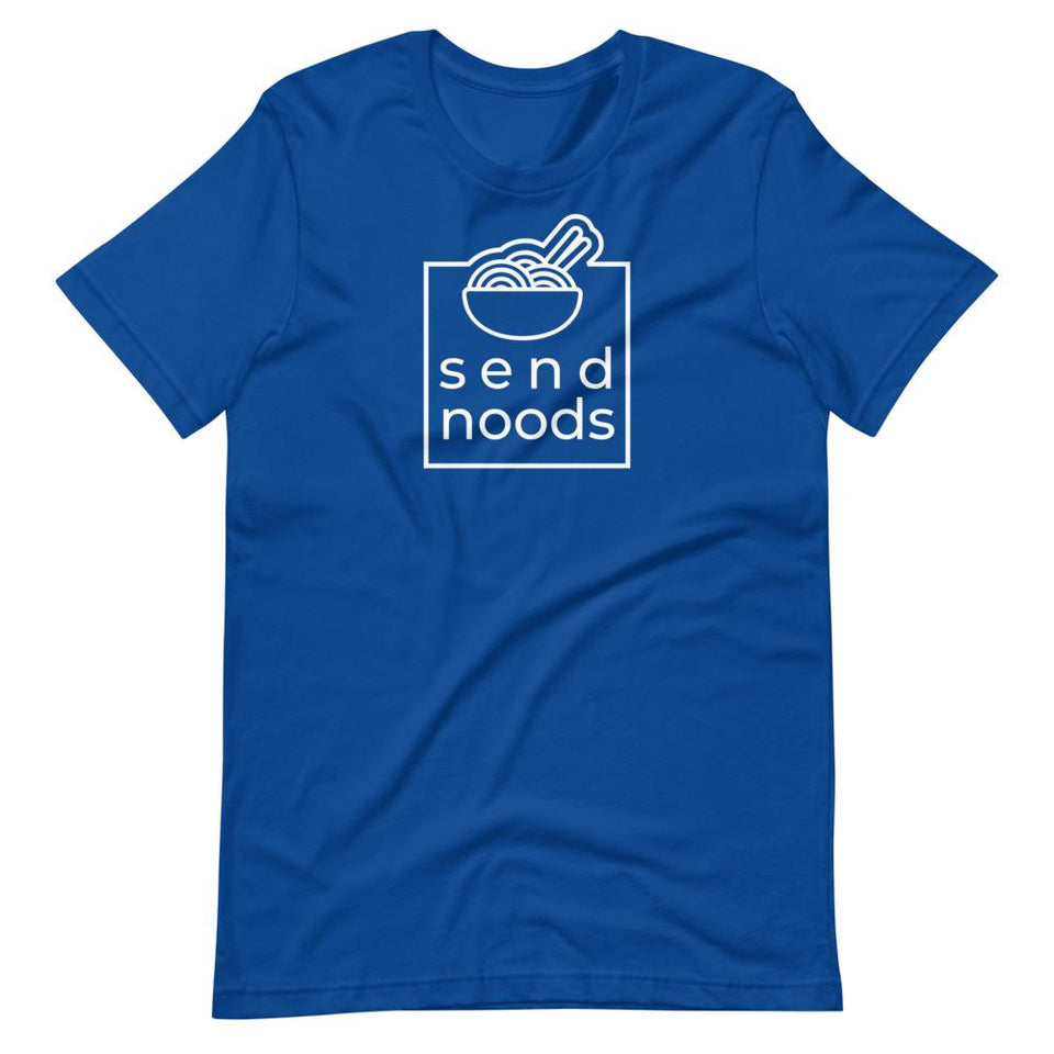 Send Noods | Unisex Cotton Crew | Various Solid Colors | Dietitian T Shirt | neRD Clothing Company | True Royal