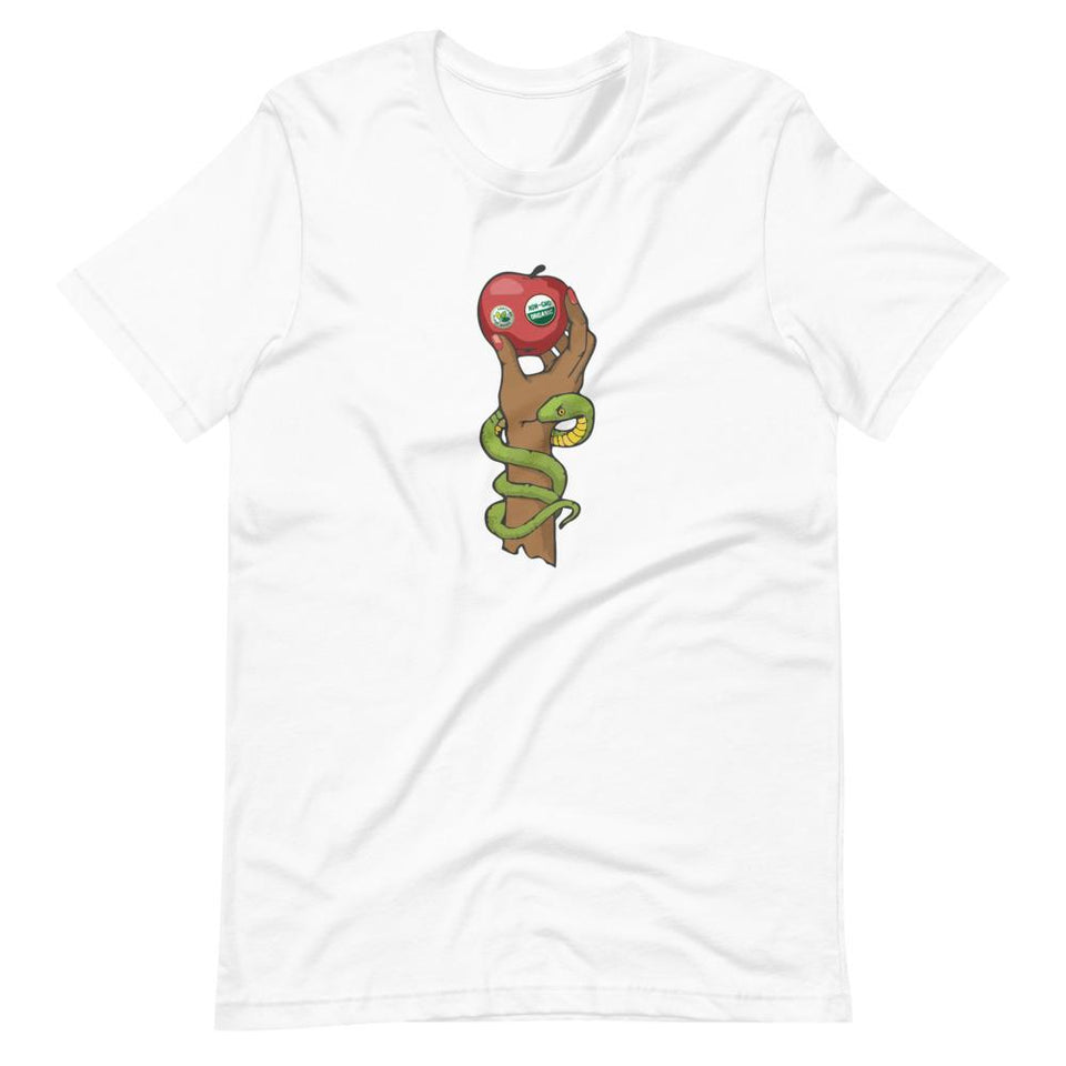 Organic Eve (Dark) | Unisex Cotton Crew | Various Colors | Dietitian T Shirt | neRD Clothing Company | White
