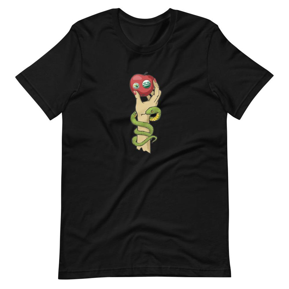 Organic Eve (Light) | Unisex Cotton Crew | Various Colors | Dietitian T Shirt | neRD Clothing Company | Black